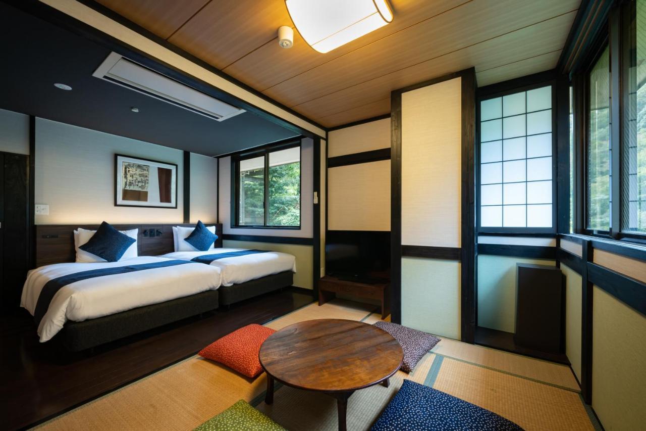 Onsen Guest House Tsutaya Hakone Bagian luar foto